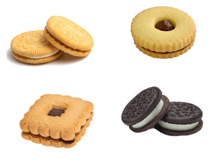 Sistema de capas de galletas automáticas de galletas para galletas sándwich industrial