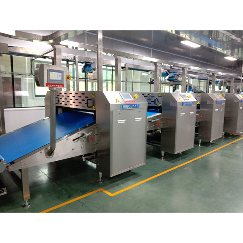 Máquina de fabricación de galletas sheeter de dos rollos para la línea de producción de galletas dura (1200 mm)