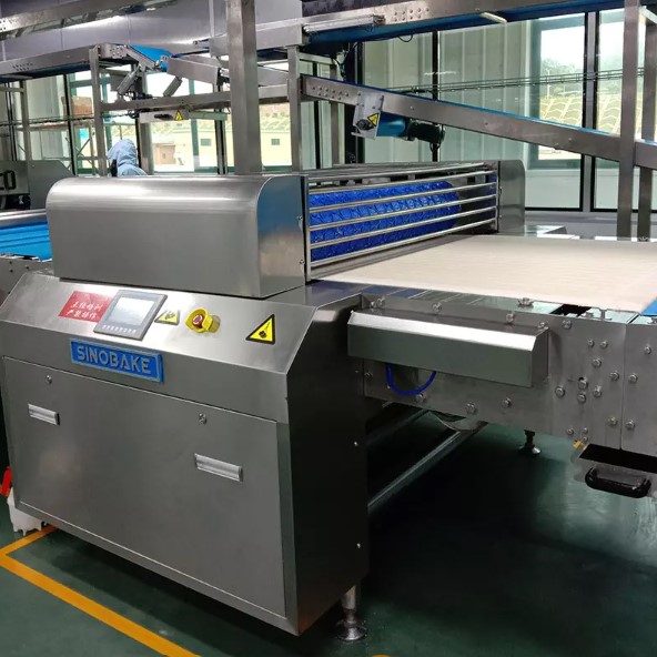 Máquina de fabricación de galletas sólidas de soda de panadería