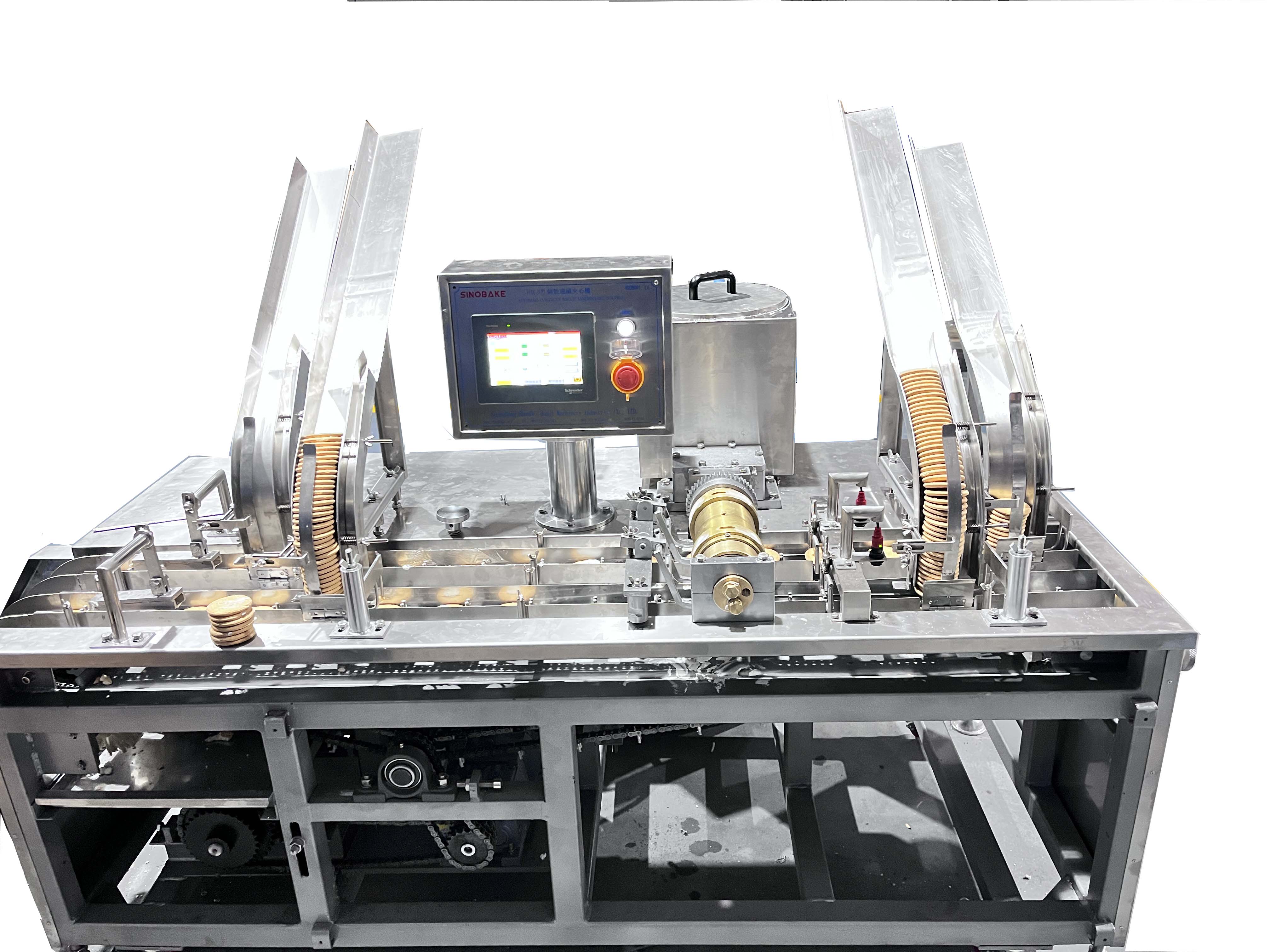 Máquina de preparación de galletas de máquina sándwich