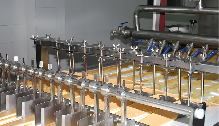 Línea de producción de rollo suizo